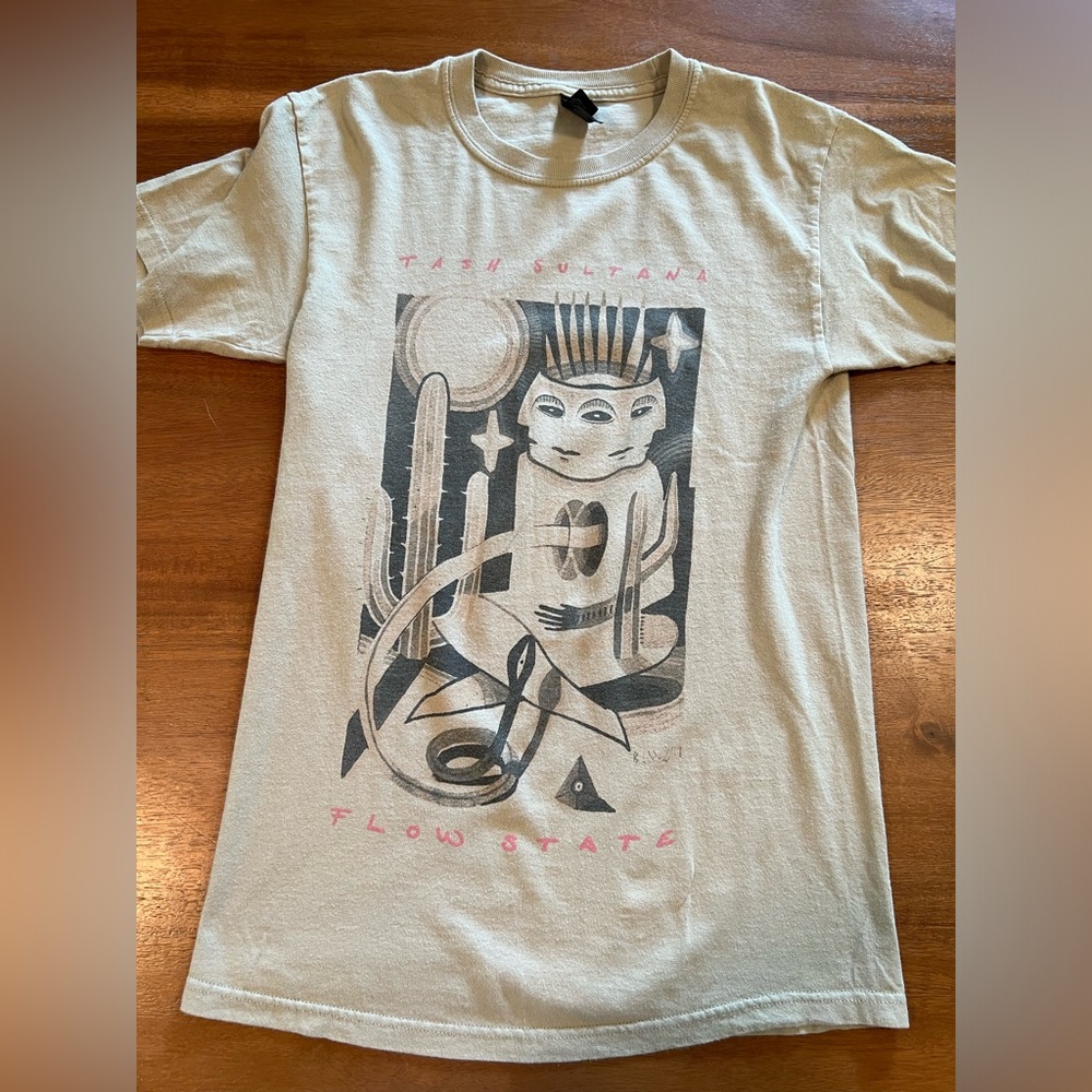 Tash Sultana flow state tour shirt